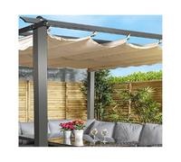 Tenda parasole retrattile resistente agli strappi per pergola, efficace copertura per molteplici scene, per una comoda vita all'aperto (1,3 m x 4 m)