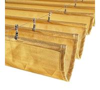 Tenda parasole retrattile UShape Wave, 90% blocco UV, con accessori, tessuto traspirante con filtro della luce, per patio, pergola, beige (1,6 x 4 m)