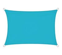 Tenda parasole rettangolare, 95% di protezione dai raggi UV, resistente alle intemperie, impermeabile, resistente agli strappi, per giardino, patio, piscina, 15 volte per esterni, protezione da vento