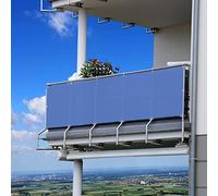 Tenda Parasole Rettangolare Impermeabile 140X900 Cm, Blu Navy, per Esterni, Giardino, con Corda, Design Anti-Spionaggio E Resistente Alla Pioggia, Ideale per Cortile, Balcone E Patio.