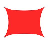 Tenda parasole rettangolare impermeabile, 6,1 x 6,1 m, di alta qualità, per attività all'aperto, patio, giardino, cortile, protezione dai raggi UV, per una maggiore sicurezza solare