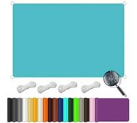 Tenda parasole rettangolare, impermeabile, 6,5 x 7 m, 98% protezione dai raggi UV, in poliestere PES di alta qualità, resistente agli strappi, resistente alle intemperie, per balcone, patio, giardino