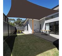 Tenda parasole rettangolare impermeabile di alta qualità, 2 m x 5 m, blocco UV per patio esterno e riparo dalla pioggia, ideale per ponti, cortili e spazi relax.