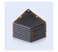 Tenda parasole rettangolare, in tessuto con occhielli, per esterni, per giardino, patio, terrazza, 8 x 20 m, resistente ai raggi UV