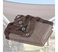 Tenda parasole rettangolare, protezione dai raggi UV, 90% resistente agli strappi, con occhielli, per giardino, patio, balcone, campeggio, tenda da sole, diverse dimensioni, da 1 x 2 m a 6 x 10 m