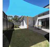 Tenda parasole rettangolare, protezione dai raggi UV, impermeabile, 2,5 x 2,5 m, per esterni, patio, giardino, mare, ideale per proteggere dal sole e come decorazione per esterni