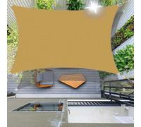 Tenda parasole rettangolare resistente, 2 x 3 cm, protezione UV, permeabile all'acqua e all'aria, perfetta per patio, pergola, giardino, cortile, tenda da riparo