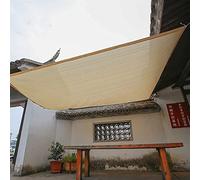 Tenda parasole rettangolare resistente per esterni, 3 x 4 m/4 x 5 m/5 x 6 m, antistrappo, blocco UV per patio, giardino, cortile, pergola, mantiene fresco e goditi l'ombra