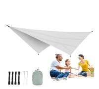 Tenda parasole solare,Protezione solare per ripari | Tela esterna impermeabile,per giardino terrazza cortile Posteriore Spiaggia Campeggio Picnic Familiare Balcone Pergola