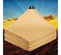 Tenda parasole traspirante con occhielli, 3 x 4 m, protezione dai raggi UV, per patio, balcone, giardino, esterno, tenda parasole per una migliore vita all'aperto