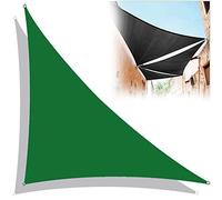 Tenda parasole triangolare, 4 x 4 x 5,7 m, impermeabile, protezione UV, per patio, cortile, giardino, include kit di installazione per una facile installazione