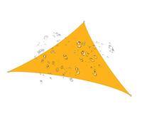 Tenda parasole triangolare, 4 x 4 x 5,8 m, con kit di ferramenta, protezione UV al 95%, per esterni, giardino, patio, terrazza, spiaggia, panno resistente per una facile installazione