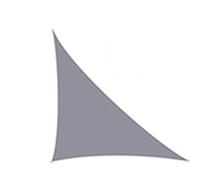 Tenda parasole triangolare, con blocco UV per esterni, per cortile, patio, giardino, cortile e parcheggio, copertura parasole per la massima protezione