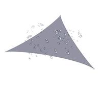 Tenda parasole triangolare destra, 3 x 3 x 4,3 m, con kit di ferramenta, protezione UV al 95%, per giardino, patio, terrazza, spazi esterni, telo di copertura resistente