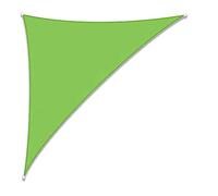 Tenda parasole triangolare impermeabile, 4 x 4 x 5,7 m, protezione UV, per giardino, piscina, gazebo e cortile, protezione solare ecologica per la massima protezione solare