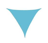 Tenda parasole triangolare impermeabile, con occhielli, 2/3/4/5 m, colorata, protezione dai raggi UV, per balcone, patio, campeggio, resistente al vento e alle intemperie, durevole, (2,4 x 2,4 x 2,4 m