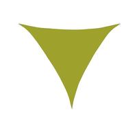 Tenda parasole triangolare impermeabile, con occhielli, 2/3/4/5 m, colorata, protezione dai raggi UV, per balcone, antivento, per campeggio, copertura durevole e resistente alle intemperie (2,4 x 2,4