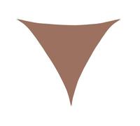 Tenda parasole triangolare impermeabile, con occhielli, minimalista, protezione dai raggi UV, per balcone, giardino, patio, campeggio, durevole, resistente al vento e alle intemperie (6 x 6 x 6 m