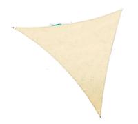 Tenda parasole triangolare Tende parasole triangolare impermeabile, protezione al 95%, for strutture e attività all'aperto, da campeggio for cortile(Beige)