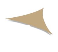 Tenda parasole triangolare Tende parasole triangolare impermeabile, protezione al 98%, for strutture e attività all'aperto, da campeggio for cortile(SAND,5X5X5M)
