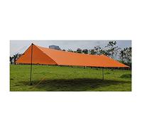Tenda parasole ultra leggera rivestita in silicone 15D, impermeabile, portatile, per picnic, spiaggia, pergola e amaca (2,3 x 4 m) per avventure all'aperto