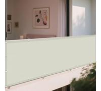 Tenda Parasole Vela Ombreggiante 120 x 240 cm Protezione UV 98% Copertura Antipolvere Protezione Solare Antivento con Corda Libera per Giardino e Terrazza, Piscina, Beige