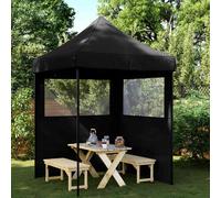 Tenda Party 200 x 200 x 306 cm Nero Tessuto Oxford