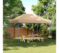 Tenda Party 279 x 410 x 315 cm Beige Tessuto Oxford