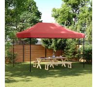 Tenda Party 279 x 410 x 315 cm Borgogna Tessuto Oxford