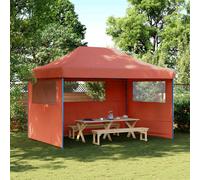Tenda Party 279 x 410 x 315 cm Terracotta Tessuto Oxford