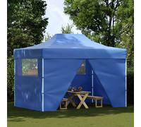 Tenda Party 280 x 410 x 315 cm Blu Tessuto Oxford