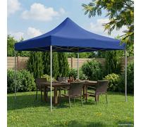 Tenda Party 291 x 291 x 315 cm Blu Tessuto Oxford