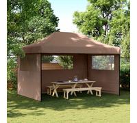 Tenda Party 292 x 440 x 315 cm Marrone Tessuto Oxford