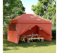 Tenda Party 292 x 440 x 315 cm Terracotta Tessuto Oxford