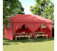 Tenda Party 292 x 580 x 315 cm Borgogna Tessuto Oxford