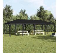 Tenda Party Antracite 800 x 400 x 266 cm Polietilene e Acciaio