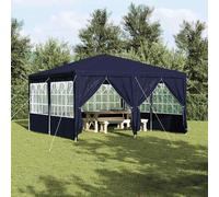Tenda Party Blu 400 x 400 x 266 cm Polietilene