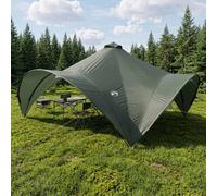 Tenda Party con tetto Verde militare 500 x 500 x 350 cm