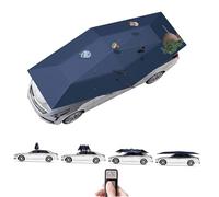 Tenda Per Auto Completamente Automatica,Copri Auto Per Esterno Portatile, Solari Automatiche Posto Auto Coperto Rimovibile,Ombrello Da Auto Portatile Pieghevole Con Telecomando