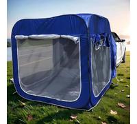 Tenda per Auto da 5-8 Persone, Tenda da portellone Posteriore, autoportante Traspirante e di Grande capacità, Protezione Solare e Impermeabile, Adatto per Campeggio e Pesca,001