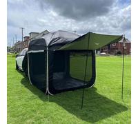 Tenda per Auto da 5-8 Persone, Tenda da portellone Posteriore, autoportante Traspirante e di Grande capacità, Protezione Solare e Impermeabile, Adatto per Campeggio e Pesca,002