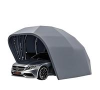 Tenda per auto, in acciaio inox, pieghevole, per protezione da vento, pioggia e grandine, facile da installare