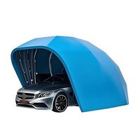Tenda per auto, in acciaio inox, pieghevole, per protezione da vento, pioggia e grandine, facile da installare