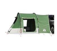 Tenda per auto per 2 persone, verde, impermeabile, campeggio, all'aperto, spiaggia, per auto, SUV, minivan, con connessione elettrica, leggera, portatile, per avventura