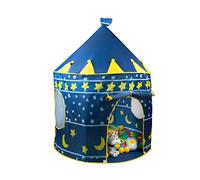 Tenda per bambini - castello/palazzo per casa e giardino - blu #1163