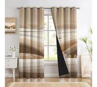 Tenda Per Bambini Con Vasti Campi, Oscurante, Per Camera E Bambini, Soggiorno, Con Protezione Termica E Isolata, Risparmio Di Rumore, 2 Pannelli 140L X 240A Cm, Arte Astratta