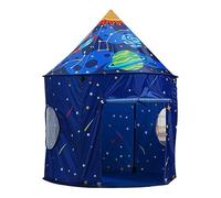 Tenda Per Bambini Rocket Ship: Tenda Da Campagna Space Explorer 150 Cm, Casa Da Giochi In Poliestere, Nascondi Avventure Interno Ed Esterno Con Deposito Per Bambini Che Promuove Il Gioco Im