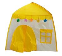 Tenda per Bambini Tenda for bambini portatile 1,3x1, m, tenda pieghevole for, casa da gioco, arredamento for stanze grandi(Yellow)