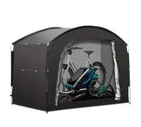 Tenda per bicicletta, portatile, tenda per attrezzi, per bicicletta, garage, per esterni, campeggio, giardino, tenda a cupola, tessuto Oxford 210D, per biciclette, moto, attrezzi da giardino, taglia L