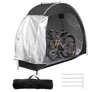 Tenda per Biciclette Attrezzi, Capannone Portatile, Garage Copertura per Biciclette, Tenda da Campeggio a Cupola, Tessuto Oxford 210D, per Biciclette, Moto, Attrezzi da Giardino e Tosaerba